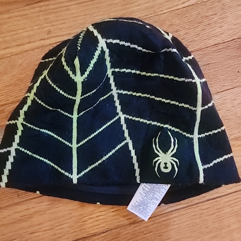 Spider Performance Web Patterned Unisex Beanie - … - image 1